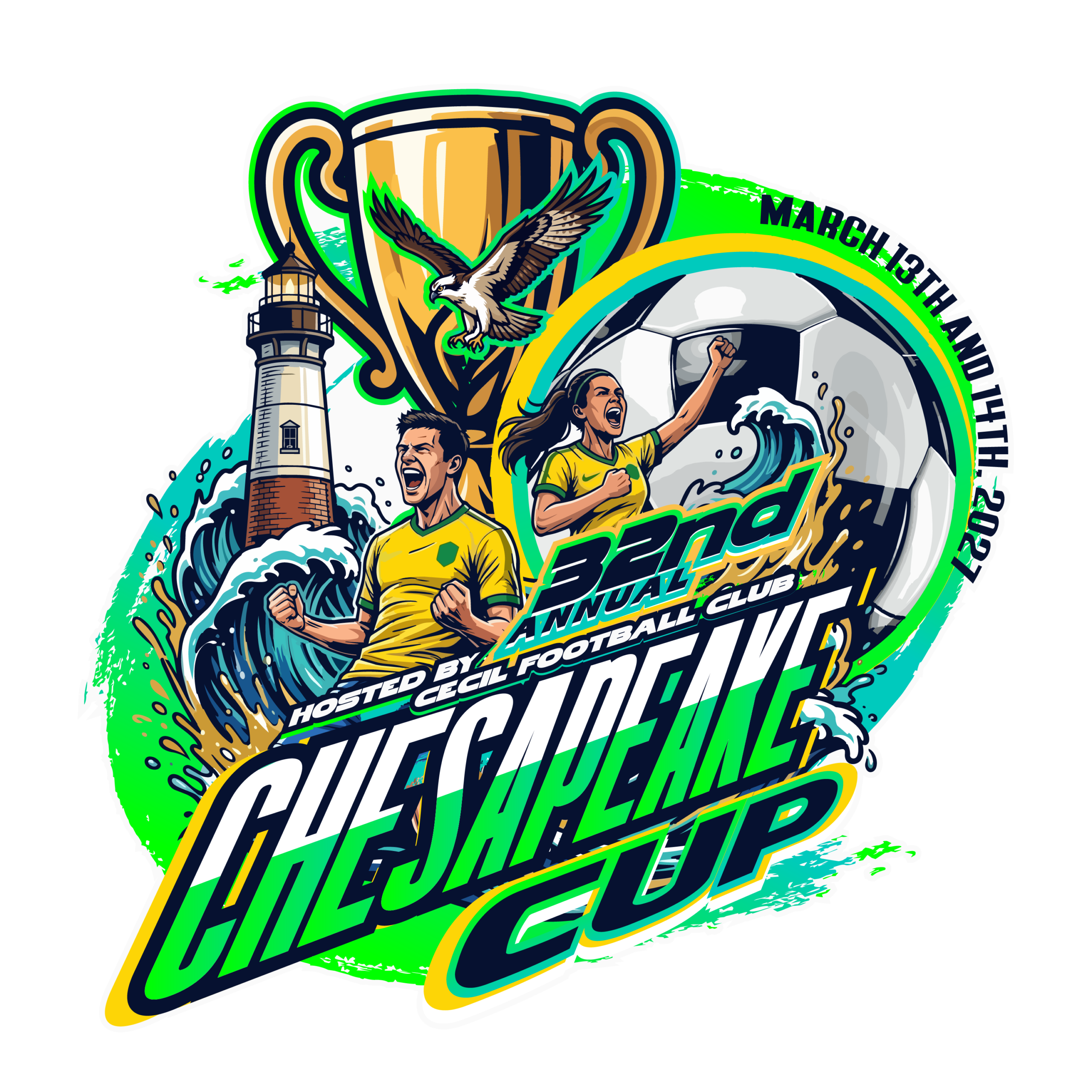 2027 32nd Annual Chesapeake Cup Logo
